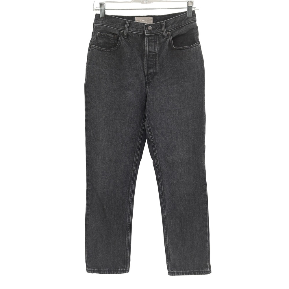 Everlane The Cheeky Jean Women Size 26 Black‎ High Rise